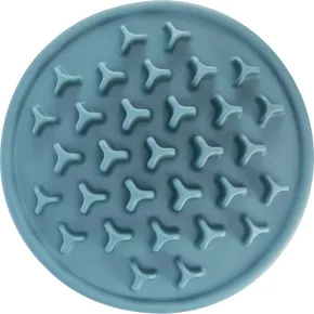 Nyelésgátló tányér Lassú táplálás PILLARS, lassú etetéshez, TPE, kb 35 cm, kék